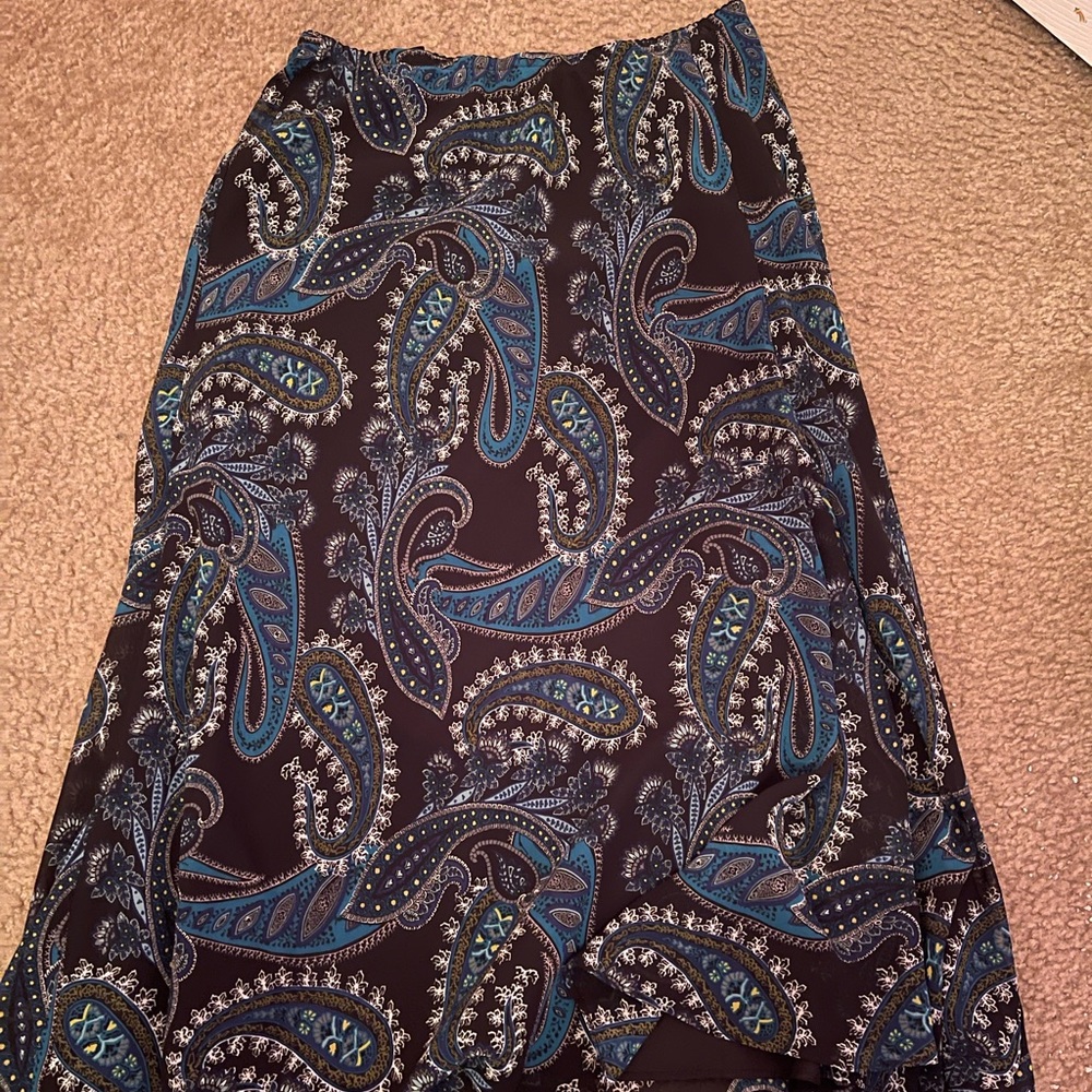 Patterned Midi/Maxi skirt